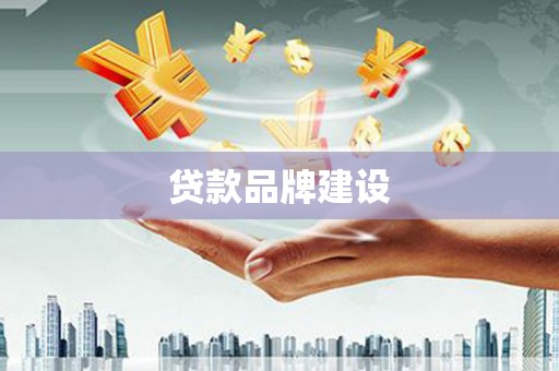竹山贷款品牌建设