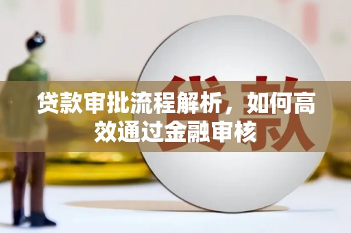 竹山贷款审批流程解析，如何高效通过金融审核