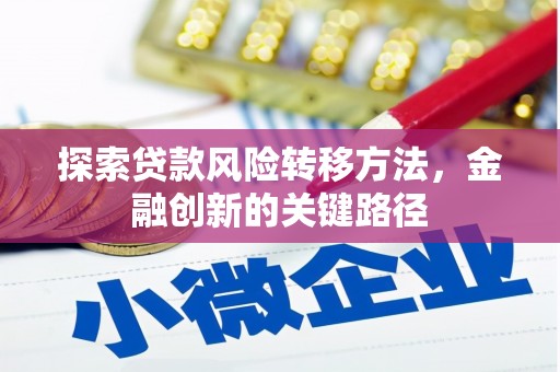 竹山探索贷款风险转移方法，金融创新的关键路径