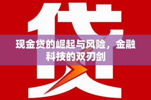 竹山现金贷的崛起与风险，金融科技的双刃剑
