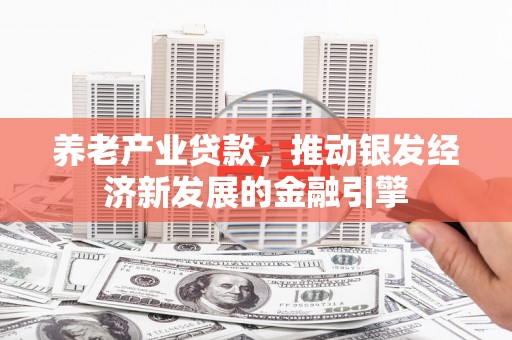 竹山养老产业贷款，推动银发经济新发展的金融引擎