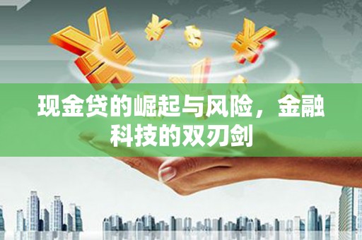 竹山现金贷的崛起与风险，金融科技的双刃剑