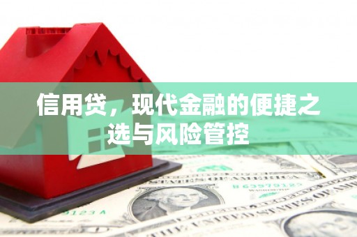 竹山信用贷，现代金融的便捷之选与风险管控